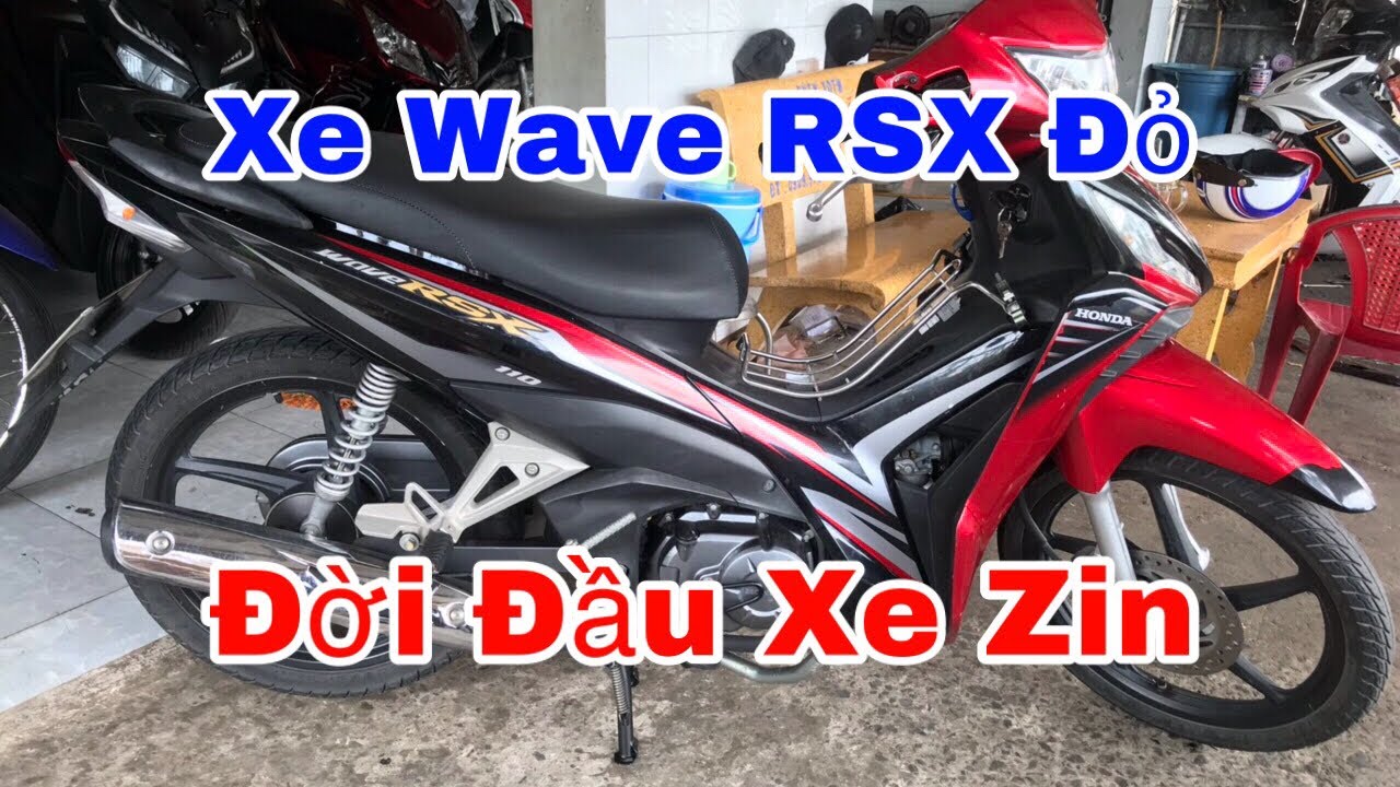 Bán Xe Cũ Wave RSX Đỏ Đời Đầu - Chuyên Xe Cũ Tiền Giang - YouTube