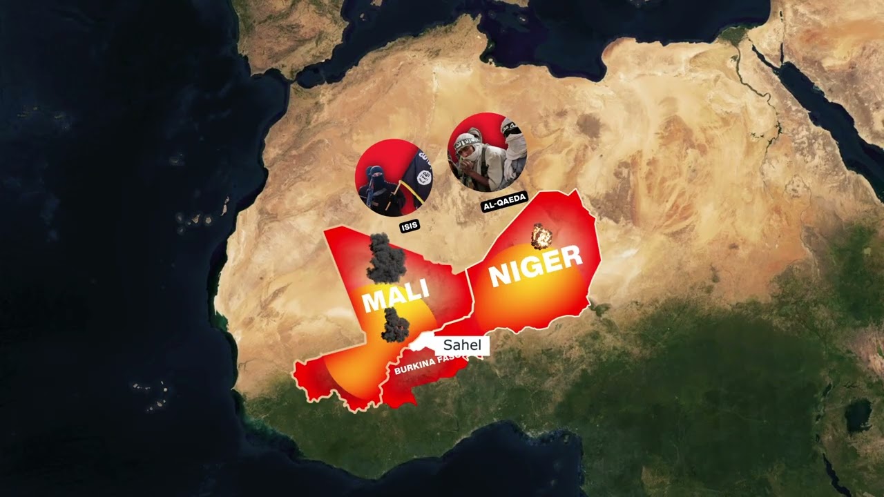 Sahel Region Map Animation — Video Editing Portfolio