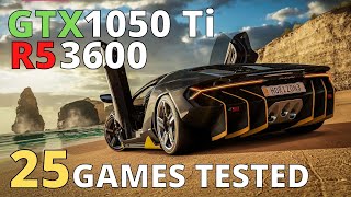 Invloedrijk software Fictief GTX 1050 Ti RYZEN 5 3600 TEST IN 25 GAMES - YouTube