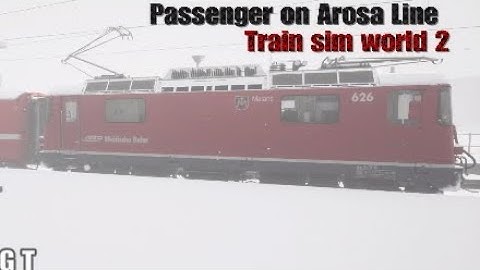 First Look on Arosa Line Train Sim World 2