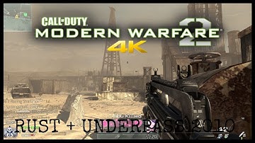 Call of Duty Modern Warfare 2 Rust + Underpass Team Deathmatch 2019 4K