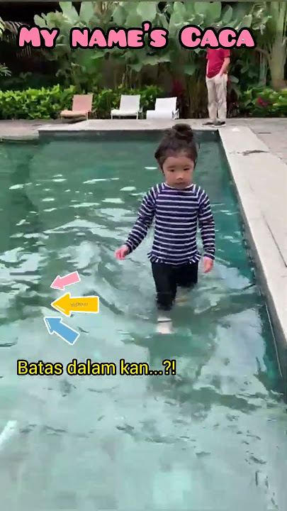 LET'S GO TO BOGOR🎉 😱🤯 So this is why Caca doesn't want to swim over there?! 🫣 #mynamescaca