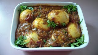 Dhaba style egg masala recipeడాబా స్టైల్ ఎగ్ మసాలా కర్రీ  రోటీ చపాతీ  రైస లోకి స్ట్ కర్రీ