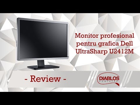 Review Dell Ultrasharp U2412M - monitor profesional pentru grafica