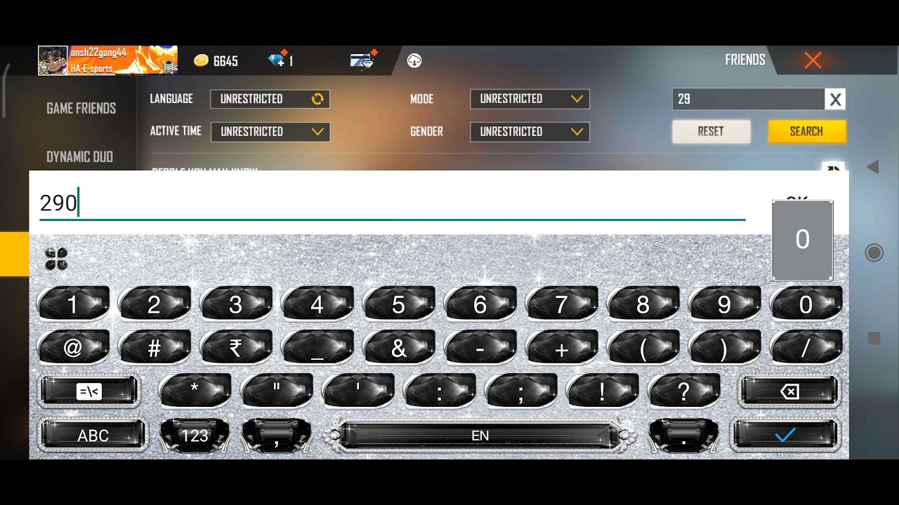 ziya gamer uid - YouTube