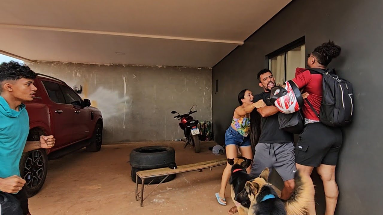 O PERSONAL VEIO MORAR COMIGO E ESSA FOI A REAÇÃO DO MEU MARIDO 