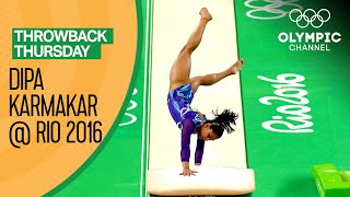 Dipa Karmakar on her Produnova vault at Rio 2016 | Throwback Thursday