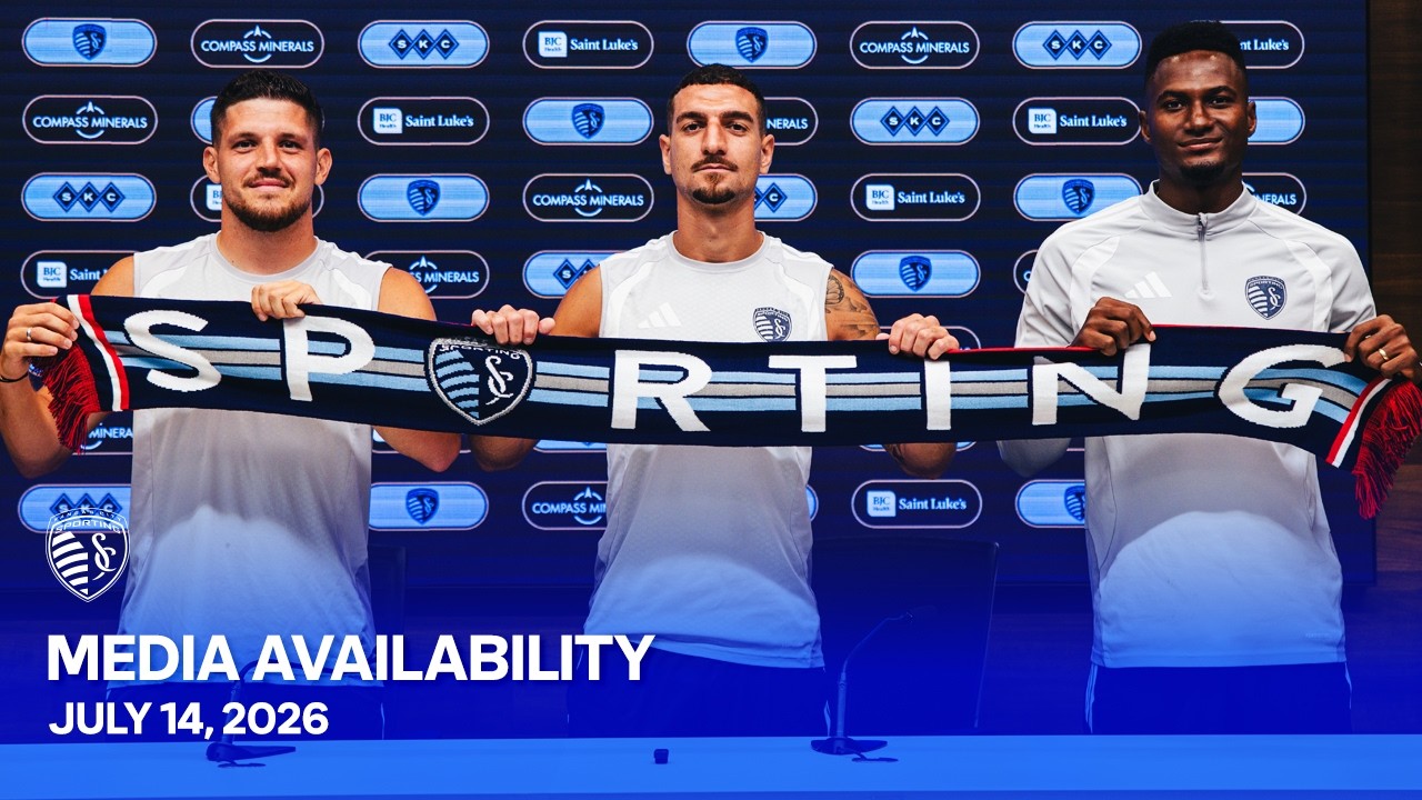 FULL: Sporting KC Media Availability | David Lee, Raphaël Wicky, Dejan Joveljić & New Signings