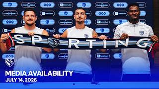 FULL: Sporting KC Media Availability | David Lee, Raphaël Wicky, Dejan Joveljić & New Signings