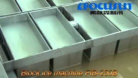 Focusun Indirect Brine System Block ice machine FIB 250B