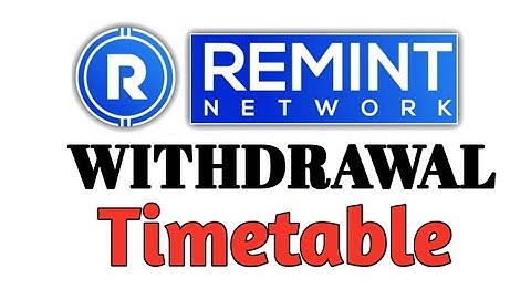 Remint Network Withdrawal & TGE Timetable || New Update