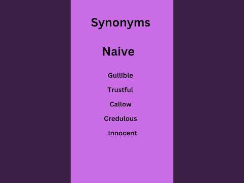 Naive VocabularyShortsShortEnglish