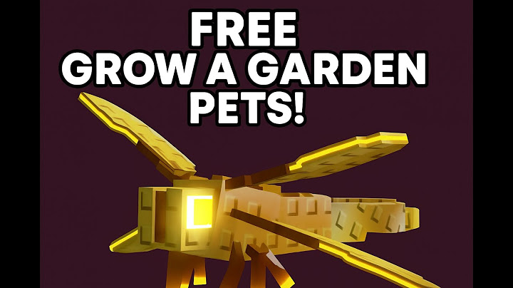 🎁 FREE PETS in Grow a Garden! 🐝🦊