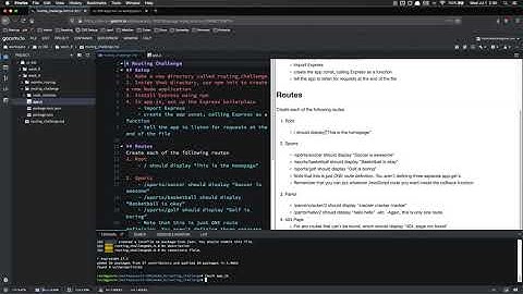 Full Stack Web Developer Course: 9_6 - Express Routing Challenge