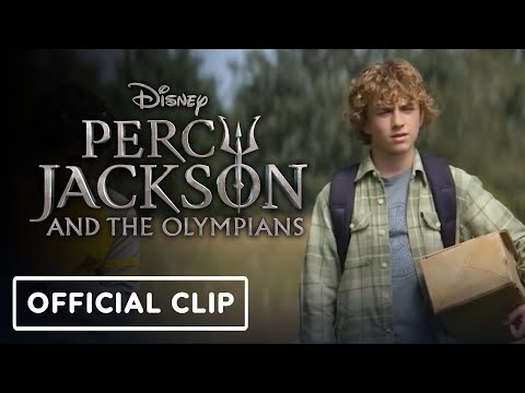 Percy jackson and the olympians - official 'hero's quest' clip (2023) walker scobell, leah jeffries