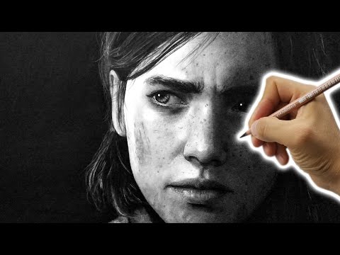 Timelapse drawing of Ellie's tattoo (from The Last Of Us) 