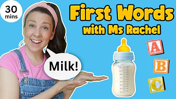 Baby’s First Words with Ms Rachel - Videos for Babies