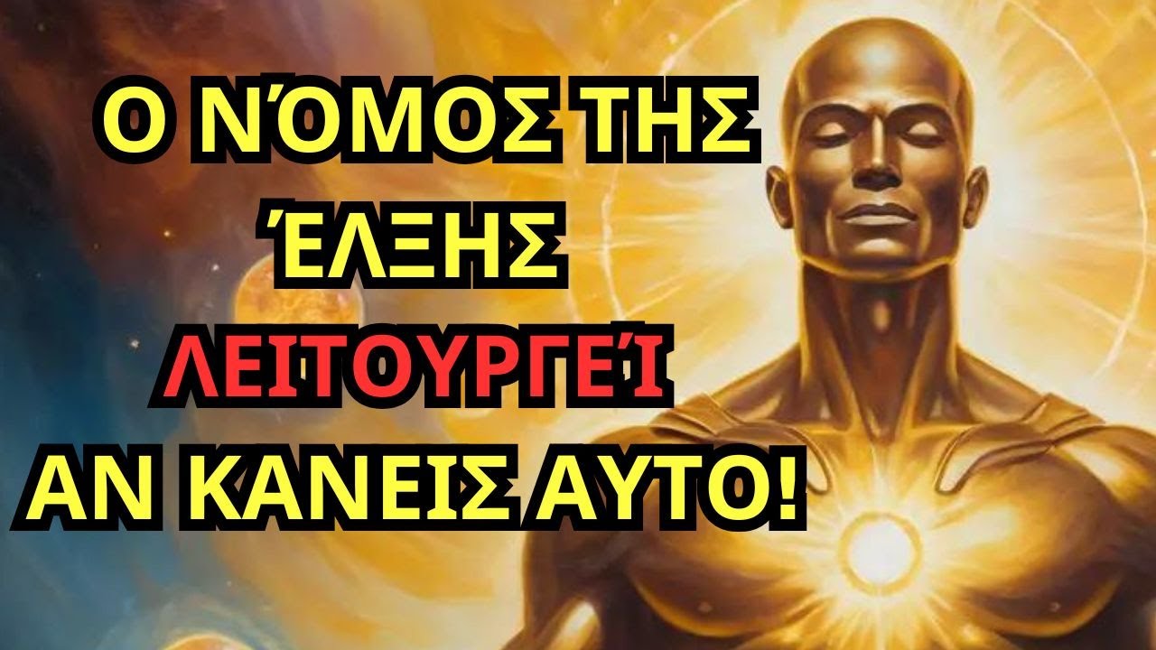 Ο Νόμος Της Έλξης Λειτουργεί ΑΝ ΚΑΝΕΙΣ ΑΥΤΟ! Ο Απόλυτος Οδηγός #νόμοστησέλξησ #ψυχολογία #αυτογνωσία