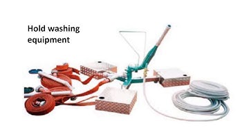 Preparing cargo holds of bulk carriers for surveyor