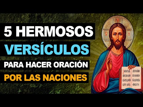 🙏 5 hermosos versículos para hacer oración por las naciones ¡Trae paz al mundo! 🙏