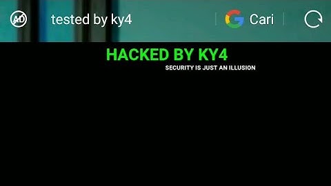 Cara buat script deface di android yang lumayan bagus
