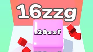 JELLY RUN 2048 - INFINITY MODE ∞ 128 ZZF !!! (Max Level, Gameplay)