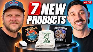 *LIVE RESEARCH* For 7 New Amazon Merch Products w/ Adam The Niche Master!