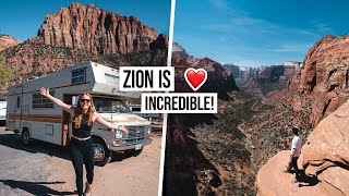 Is This The BEST RV Park We’ve Visited So Far!? - Exploring ZION National Park 😍 (Guide to Zion)