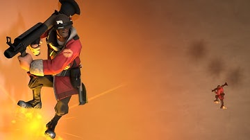 Physics of Rocket jumping (TF2)