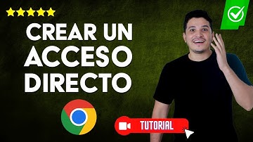 Cómo CREAR un ACCESO DIRECTO de una PÁGINA WEB de Google Chrome con Windows 11/10 | ✨Hazlo fácil📲