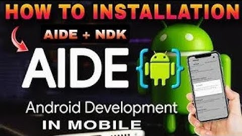 HOW TO SETUP AIDE + NDK FILES📌 | AIDE NDK  FILE SETUP KAISE KRE #ffhack #src #newsrc