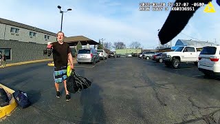 Man Gets Released From Jail Then Kicks Police Officer