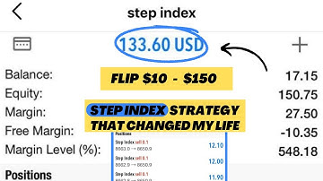 How I Grow $10 - $100 With Step Index | (Trade Update)