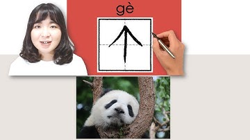 【NEW HSK1】 #hsk1 个/個/ge/(measure word)How to Pronounce& Write Chinese Vocabulary/Character