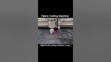 CNC Knife cutting machine for fabric #digitalcutter