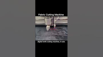 CNC Knife cutting machine for fabric #digitalcutter