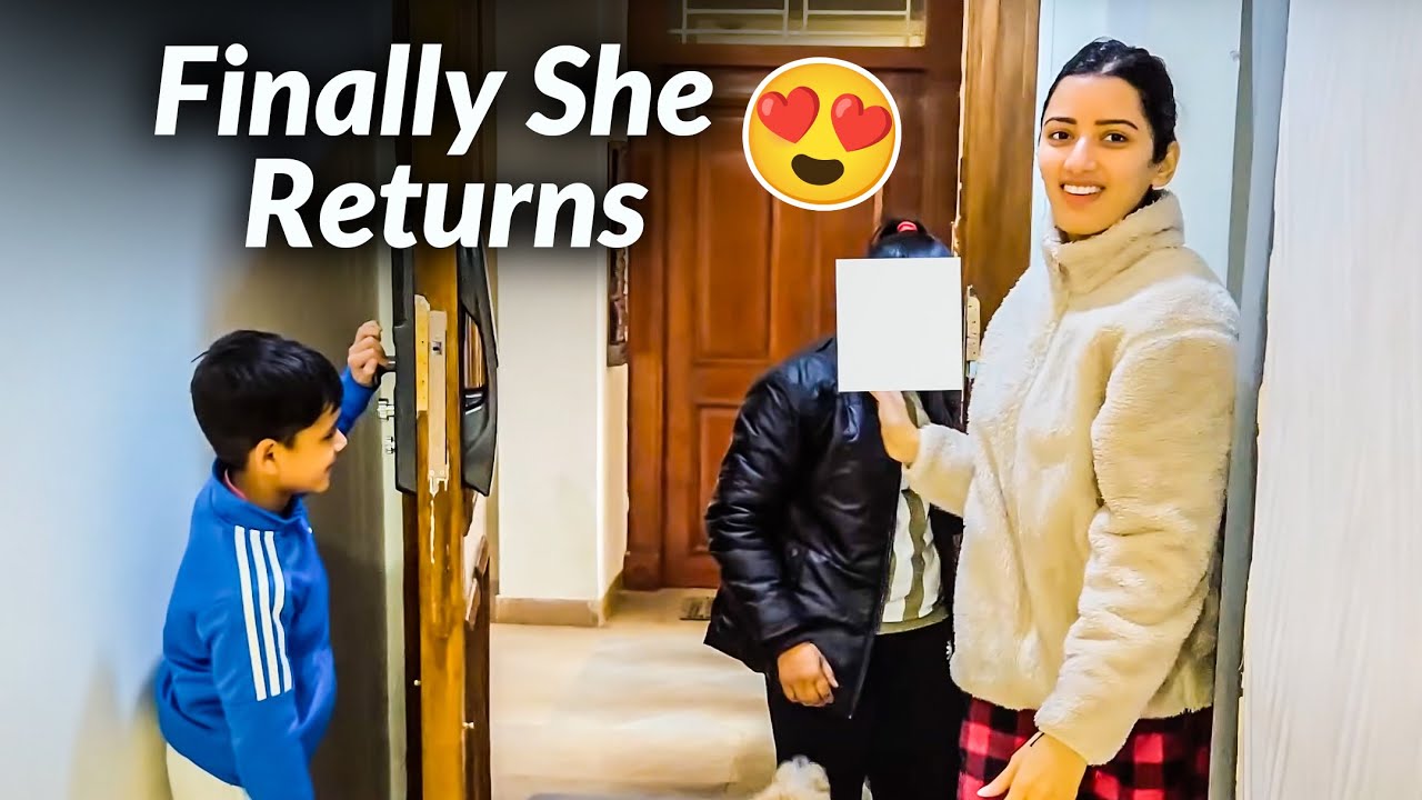 Our Family is Complete Now ♥️ She Returns Home