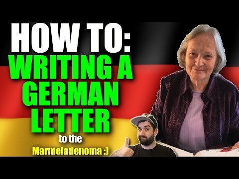 LEARN GERMAN 💌 How to write an Informal letter - expressions and phrases explained (@MarmeladenOma)