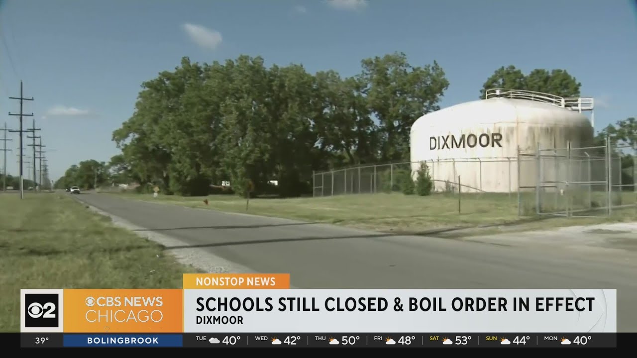 Dixmoor schools still closed, boil order in effect - YouTube
