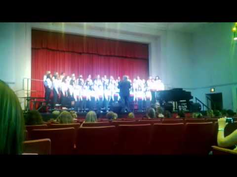 Bella Vista Middle School Choir performing Alleluia Jubilate