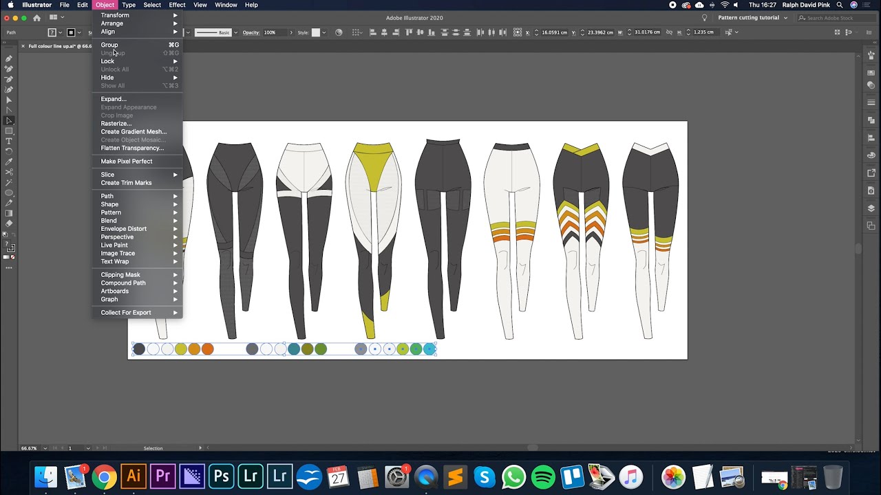 DIGITAL FASHION ILLUSTRATION - FULL LENGTH - Designing a Range of ...