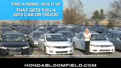 Honda Bloomfield - Penny Sale!