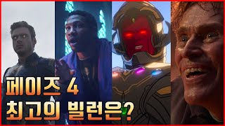 캉을 정복할 MCU 페이즈 4 최고의 빌런은?