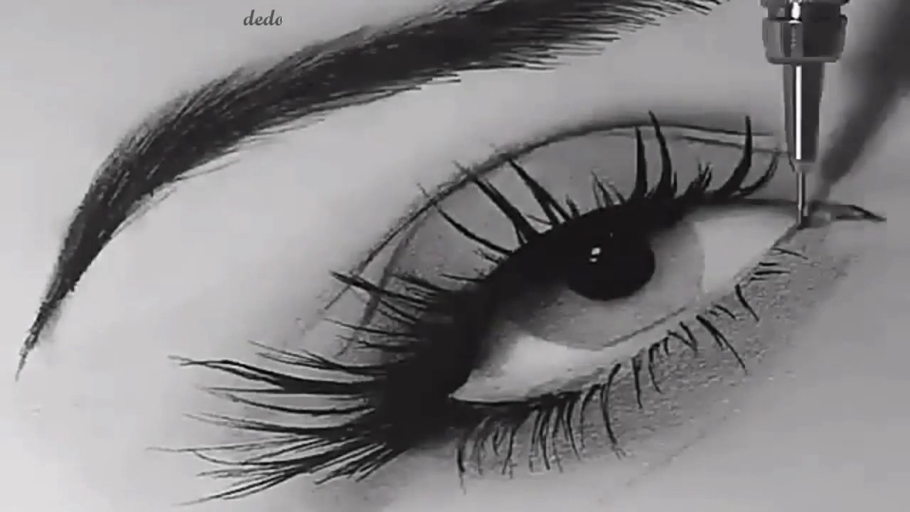 رسم العين خطوة بخطوة للمبتدئين ,How to Draw a Realistic Eye