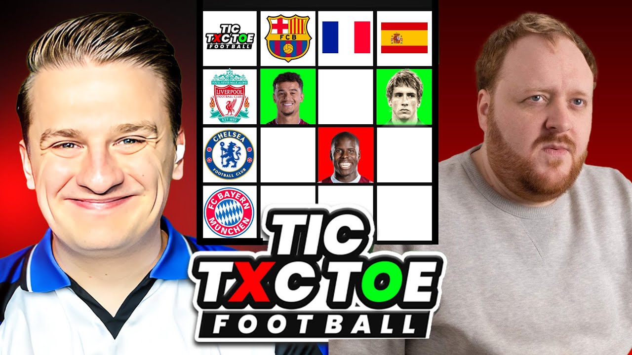 Football tic tac quiz