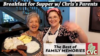 Sour Cream Biscuits - White Milk Gravy - Swaggerty Sausage - Step by Step - How to Cook Tutorial