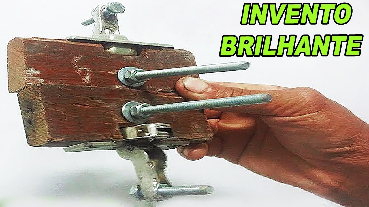 IDEIA BRILHANTE- APRENDA A FAZER - BASTA TER MADEIRA E PARAFUSO  Vai Virar Febre ESSA VOCÊ NÃO SABIA