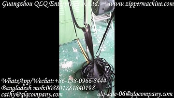 Plastic Zipper Teeth Injection Machine QLQ-DTM  Zipper machine price
