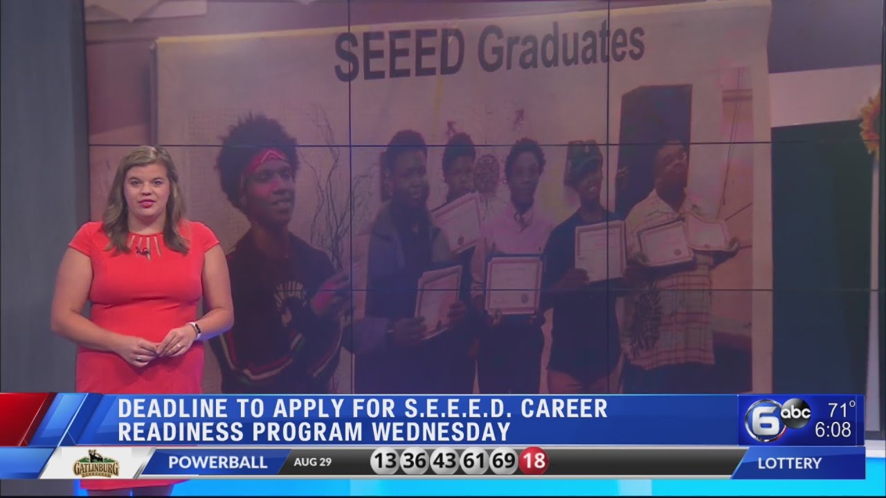 Deadline to apply for S.E.E.E.D. Knox Career Readiness Program