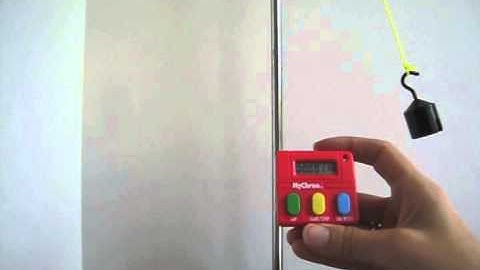 Measuring the Period of a Pendulum: 10 Cycles